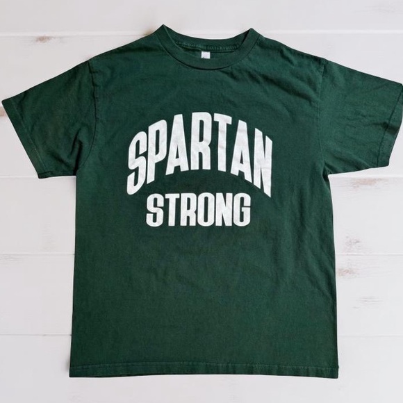 American Apparel Other - American Apparel Men’s Spartan Strong Green T Shirt Size Medium
